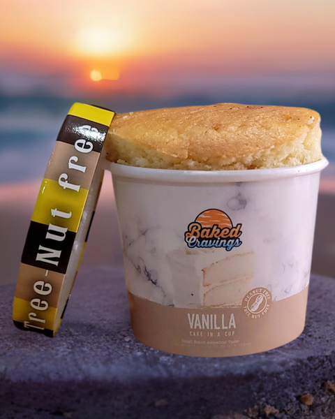 Vanilla Cake in a Cup