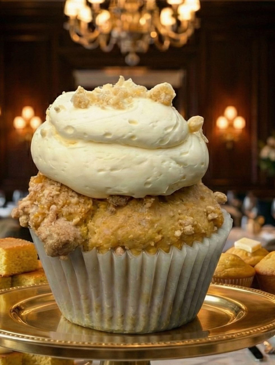 I'm Telling Mama Cornbread Cupcake