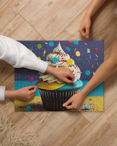Confetti Cupcake Jigsaw puzzle