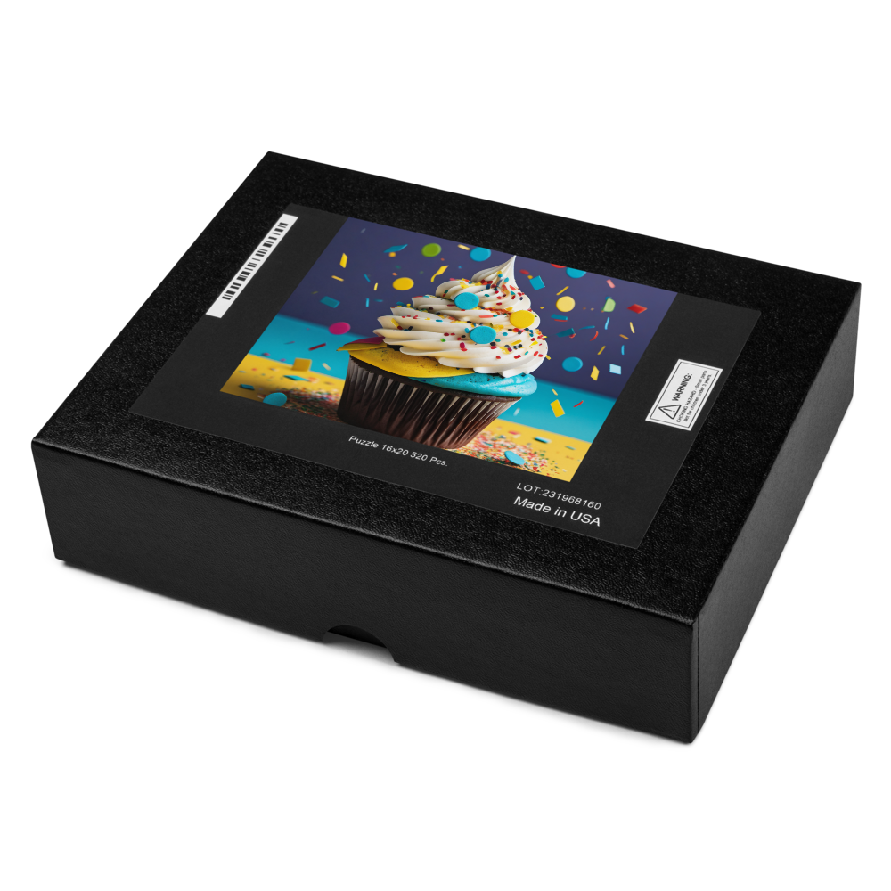 Confetti Cupcake Jigsaw puzzle