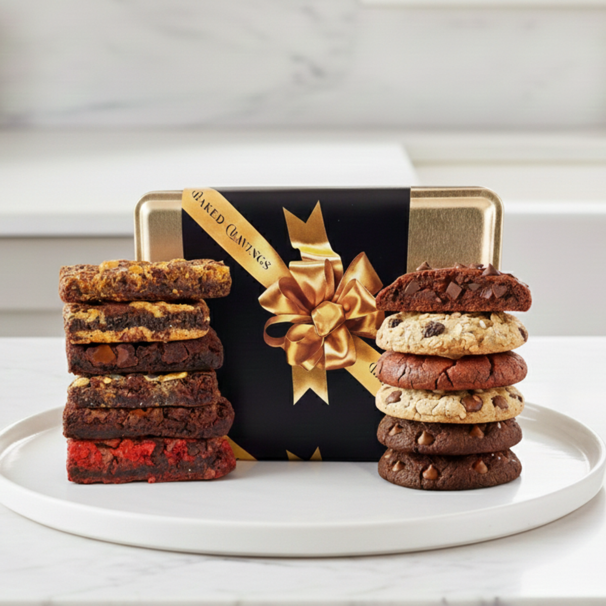 Cookie and Brownie Cravings Tin