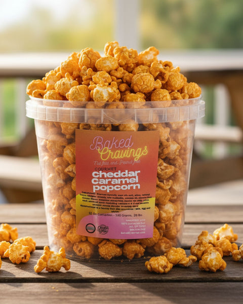Cheddar Caramel Popcorn