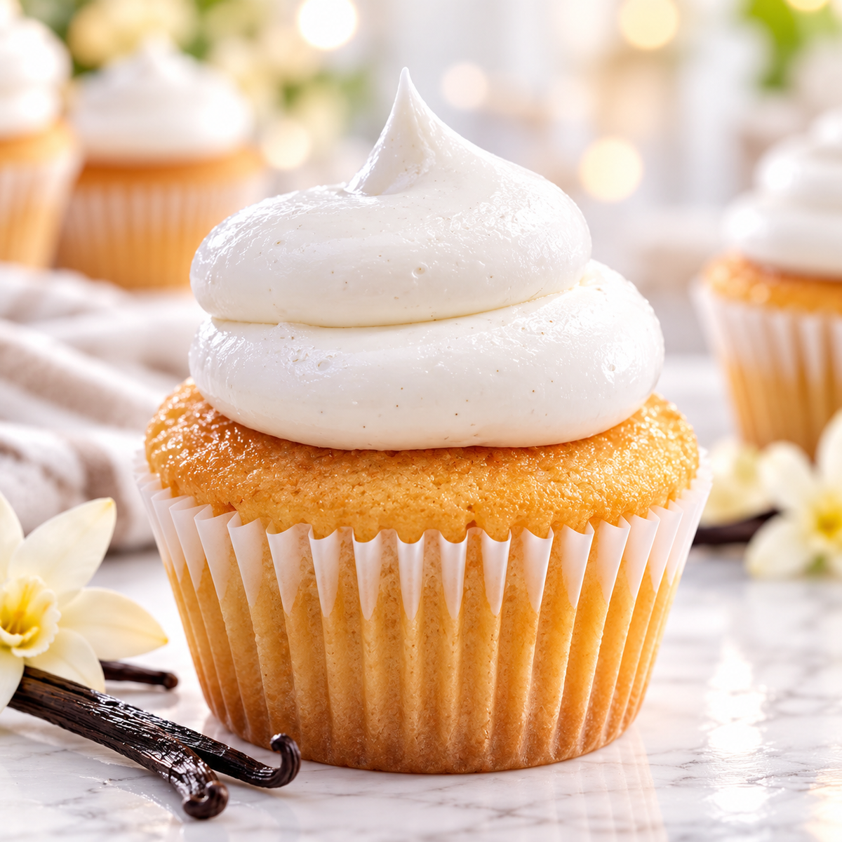 Vanilla Cupcake (VEGAN)