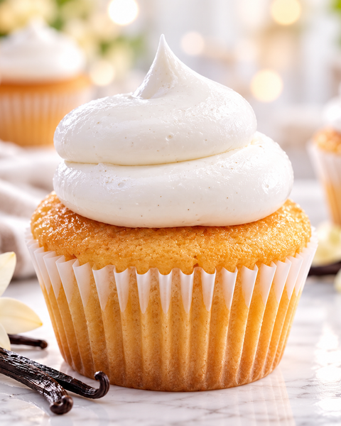 Vanilla Cupcake (VEGAN)