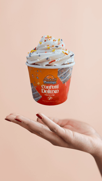Confetti Deluxe Cake in a Cup