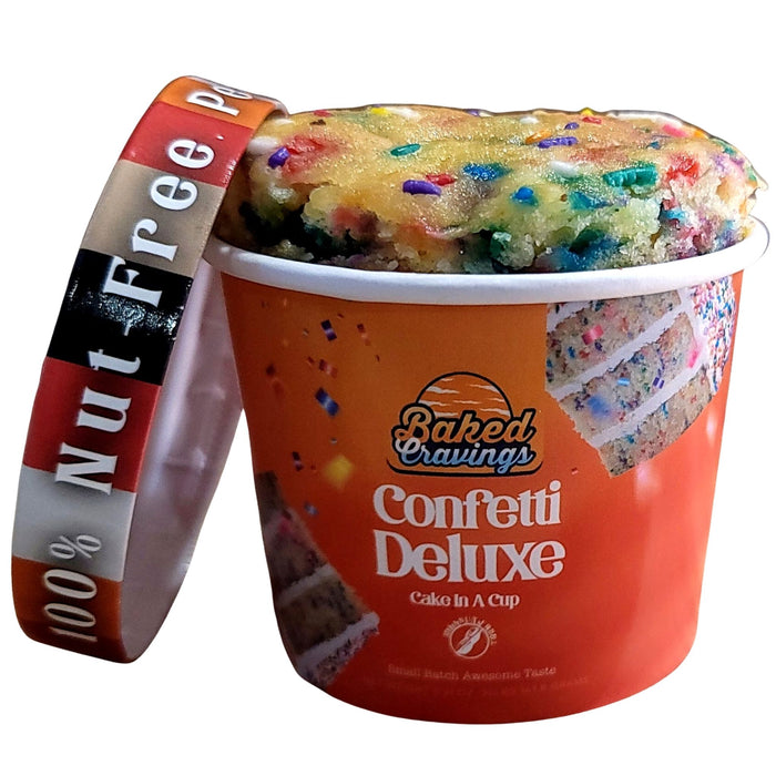 Confetti Deluxe Cake in a Cup