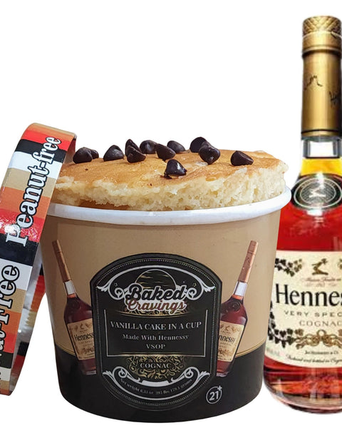 Hennessy Cake in a Cup