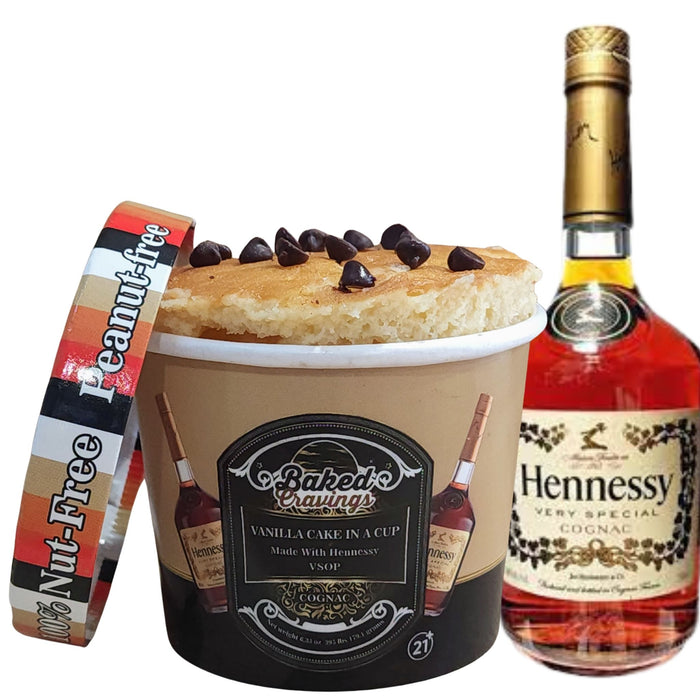 Hennessy Cake in a Cup