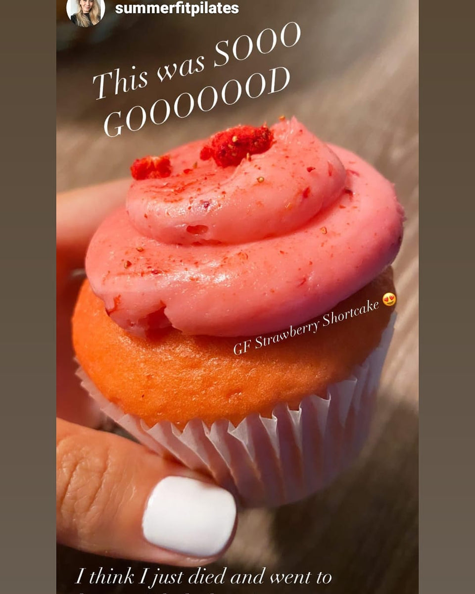 Gluten-Free Strawberry Shortcake Cupcakes
