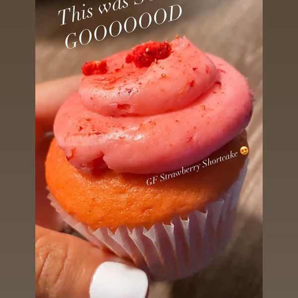 Gluten-Free Strawberry Shortcake Cupcakes