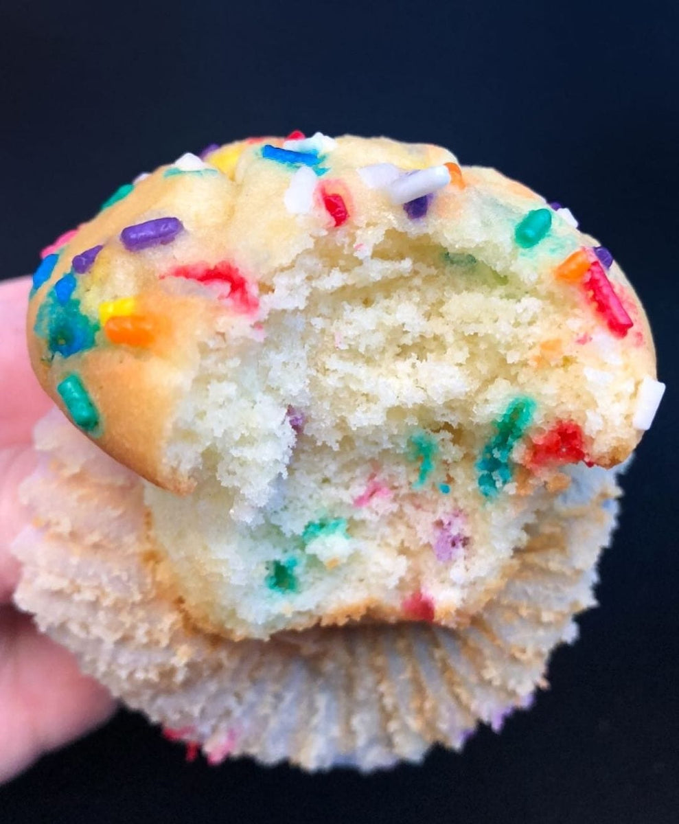 Funfetti  Cupcakes 1/2 DOZEN  (ships nationally)