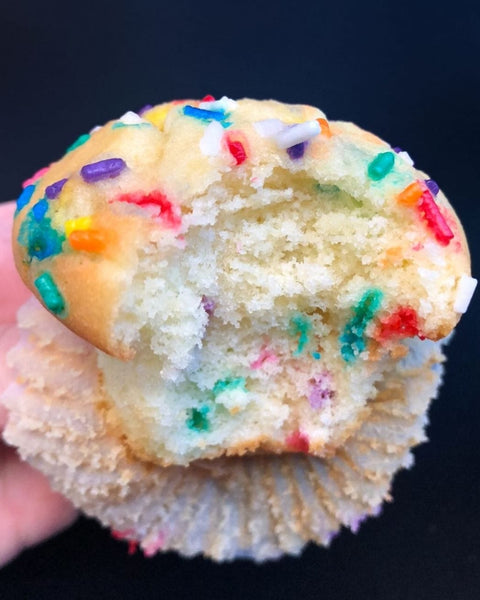 Funfetti  Cupcakes 1/2 DOZEN  (ships nationally)