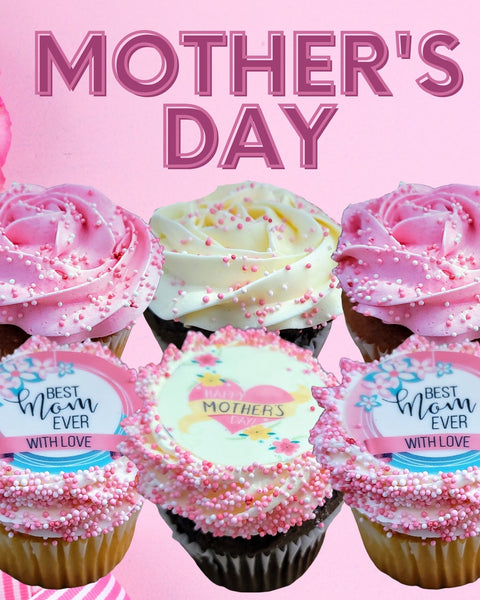 Mothers Day Cupcakes (Local Pick-up Or Messenger)