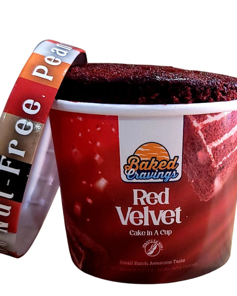Red Velvet Cake in a Cup