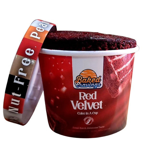 Red Velvet Cake in a Cup