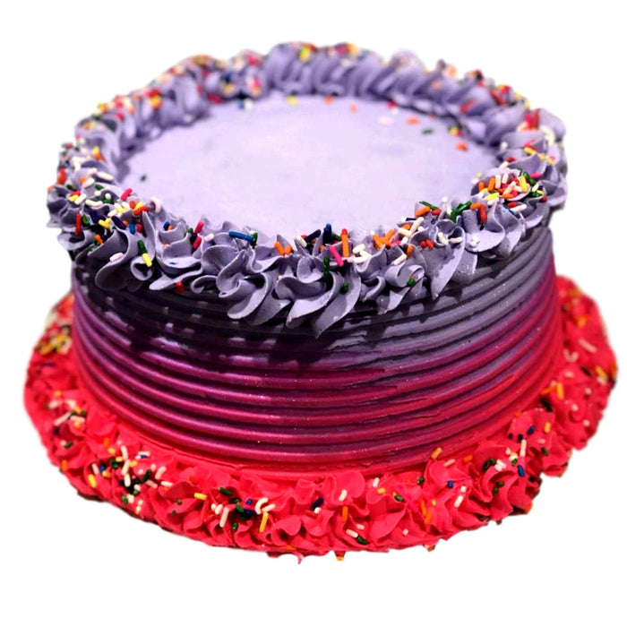 Two-tone Rosette Cake