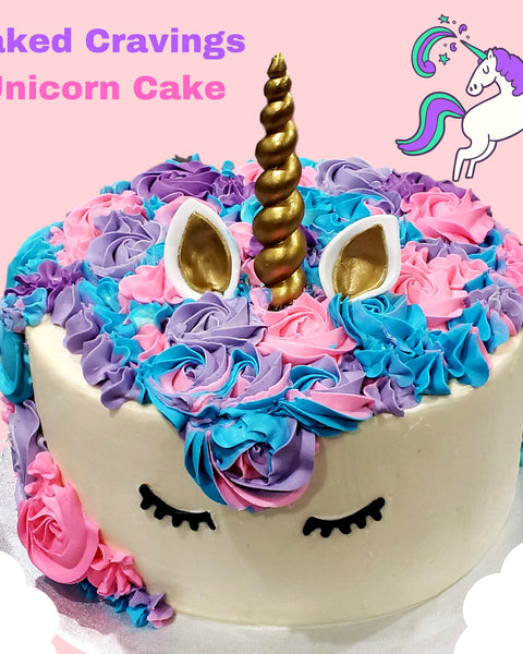 Unicorn Cake - Baked Cravings