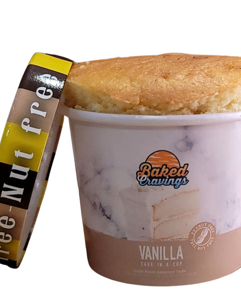 Vanilla Cake in a Cup