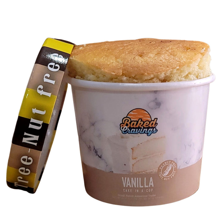 Vanilla Cake in a Cup