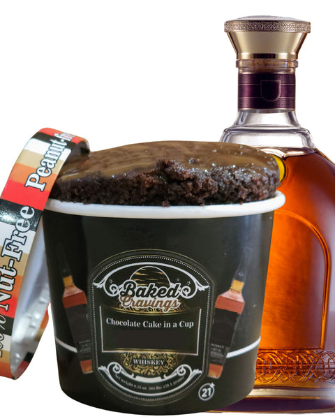 Whiskey Cake in a Cup