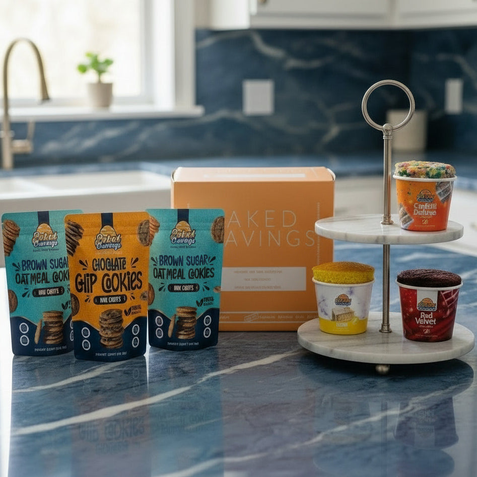 Cookie and Cake in a Cup Gift Box – Baked Cravings