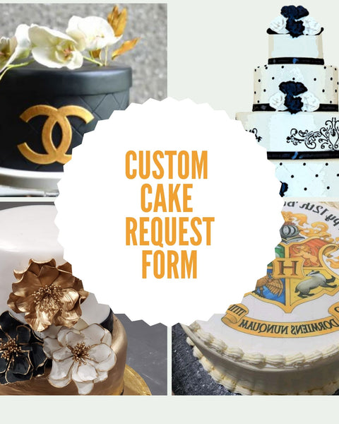 Custom Cake Request Form
