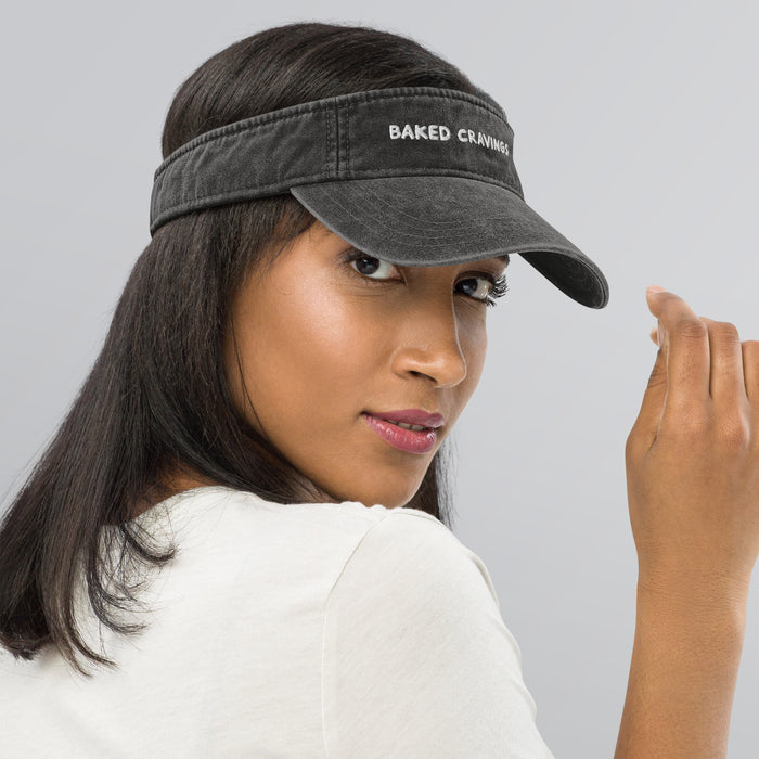 Baked Cravings Denim visor