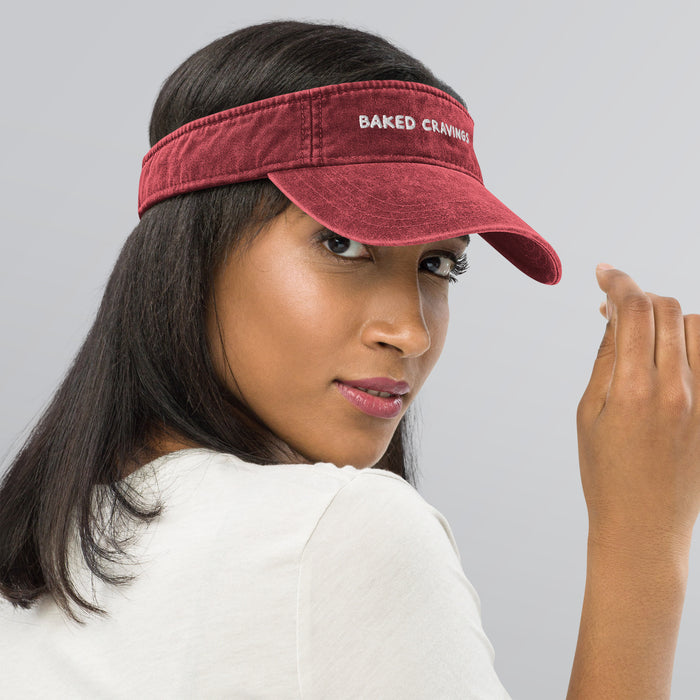 Baked Cravings Denim visor
